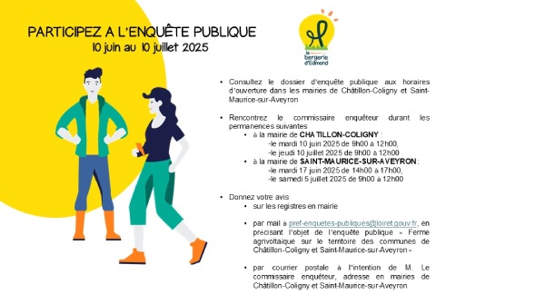 L’enquête publique est ouverte !